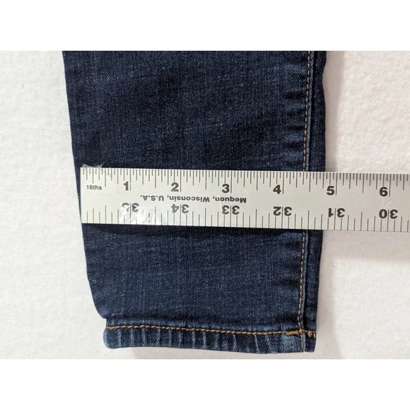 Abercrombie & Fitch Skinny Jeans W28 L31 Dark Wash Stretch Denim - Picture 7 of 8